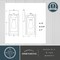 Vaxcel Kilbourne 1 Light Black Dusk to Dawn Outdoor Wall Lantern Clear Glass T0646 - alternate 10
